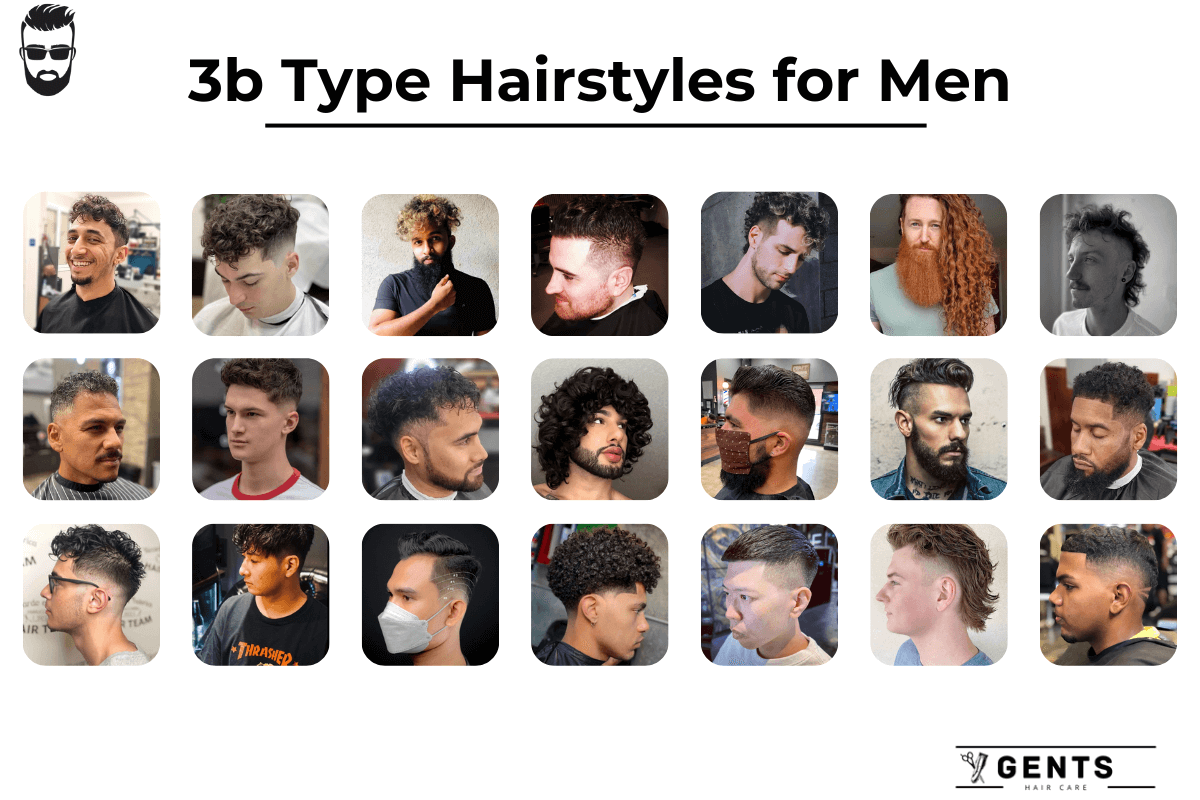 3b Type Hairstyles for Men