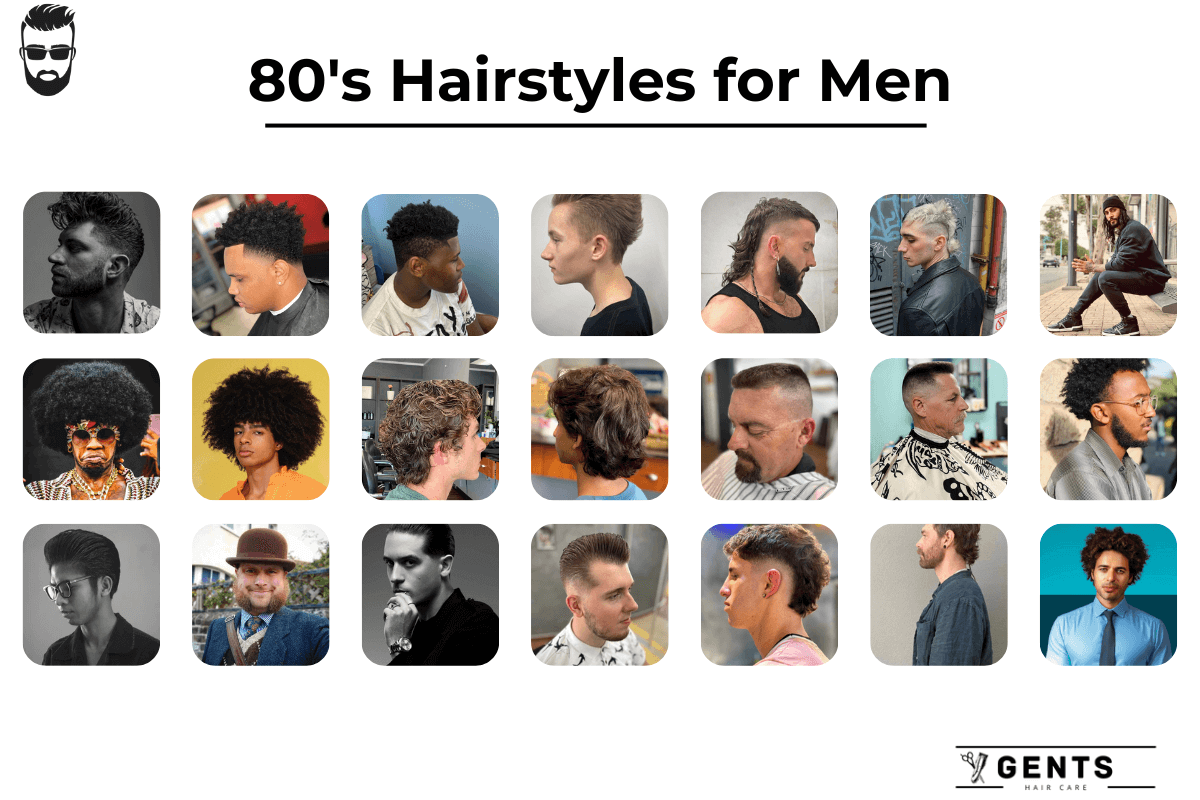 80's Hairstyles for Men