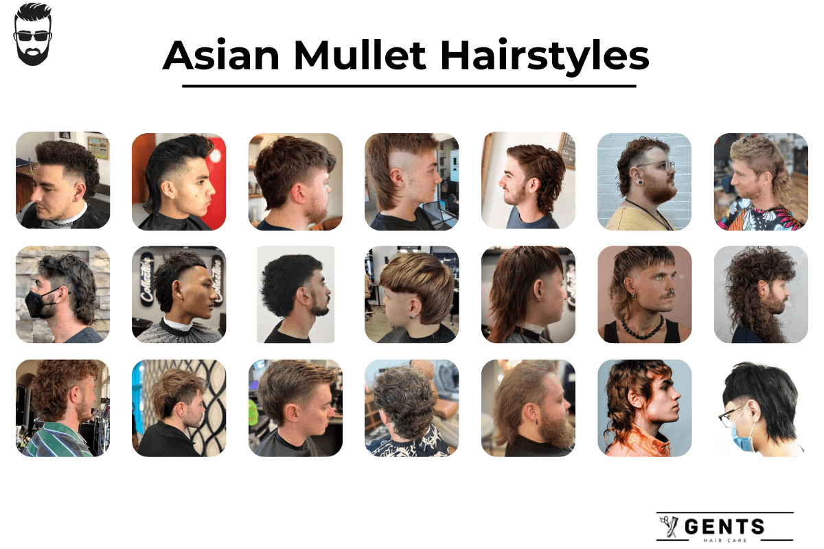 Asian Mullet Hairstyles