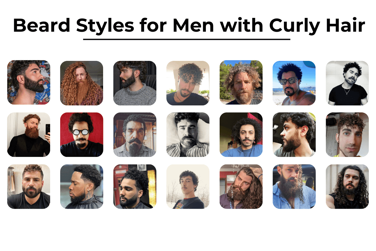 Beard Styles for Men with Curly Hair