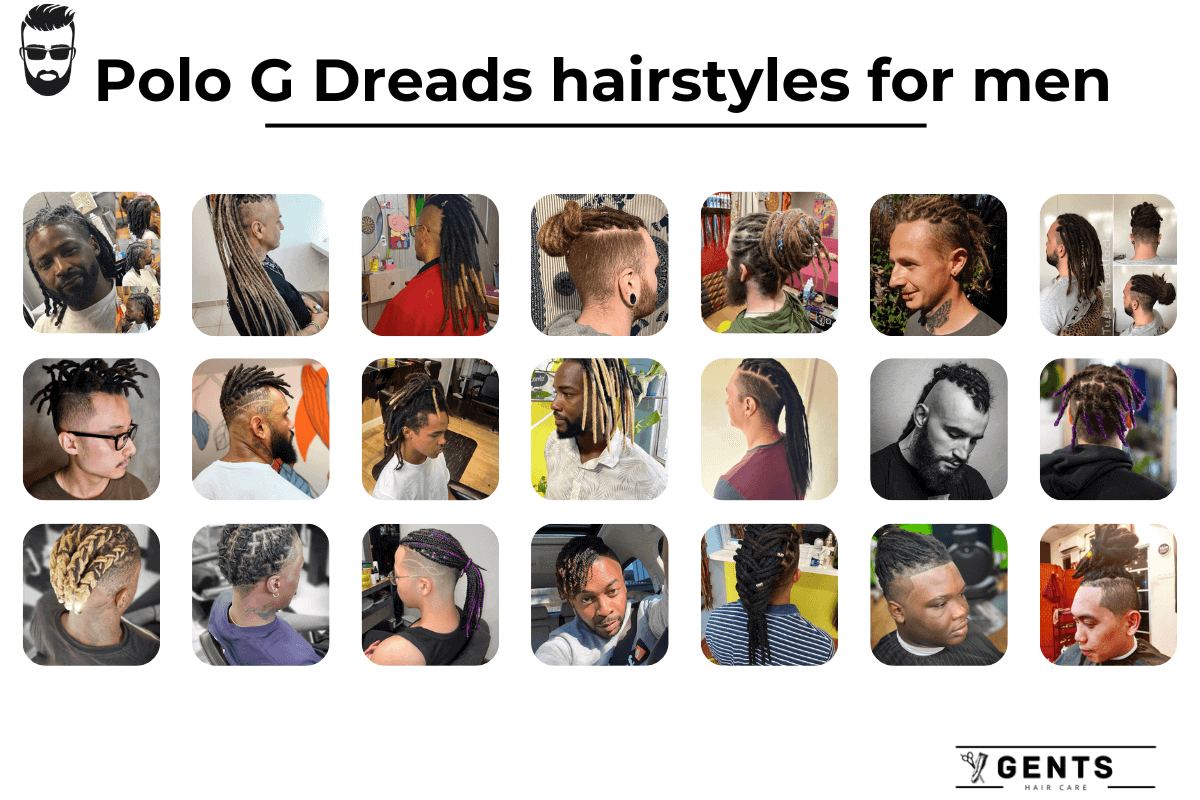 Polo G Dreads hairstyles for men