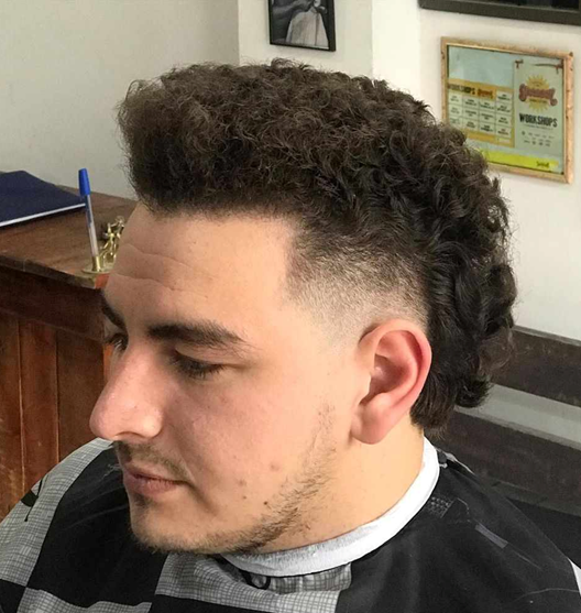 Mullet Quiff hairstyle 