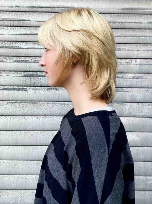 Layered Mullet hairstyle 