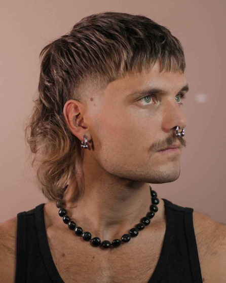 Fade Mullet hairstyle 