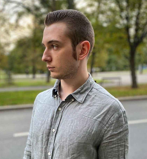 Sideburns hairstyle 