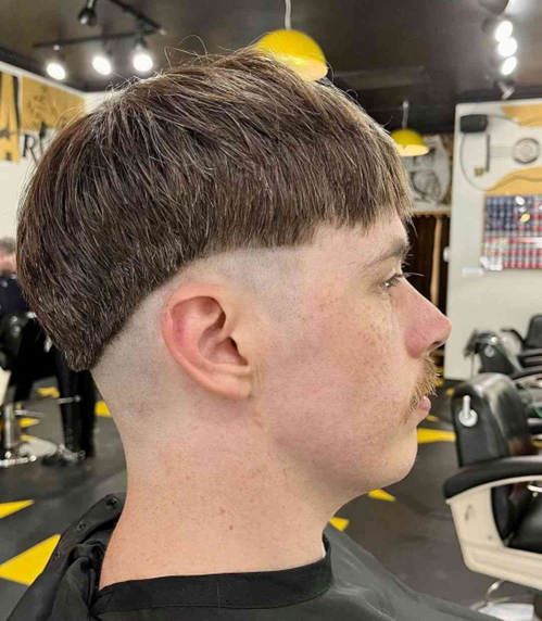 Bowl Cut hairstyle 