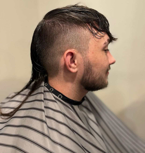 Rat Tail hairstyle 