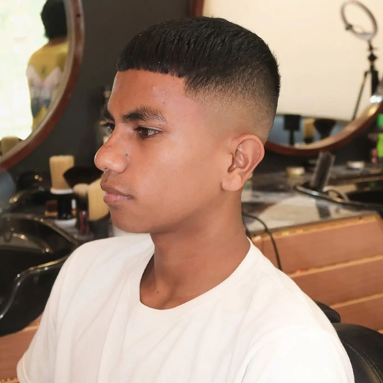 The Caesar Cut hairstyle