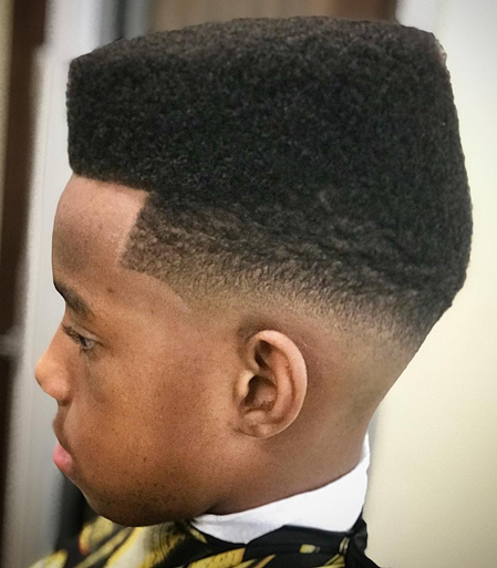 Box Fade hairstyle 