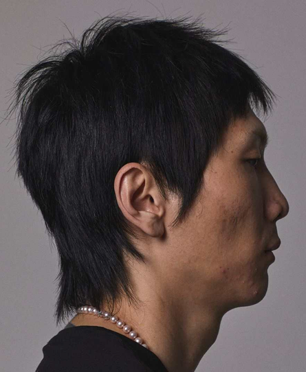 Modern Mullet hairstyle 
